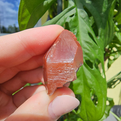 Red Quartz from Morocco #11f