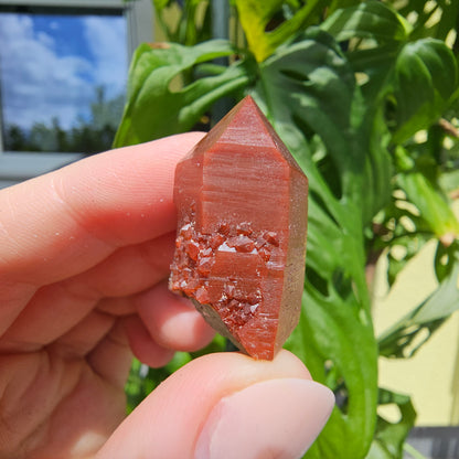 Red Quartz from Morocco #9o