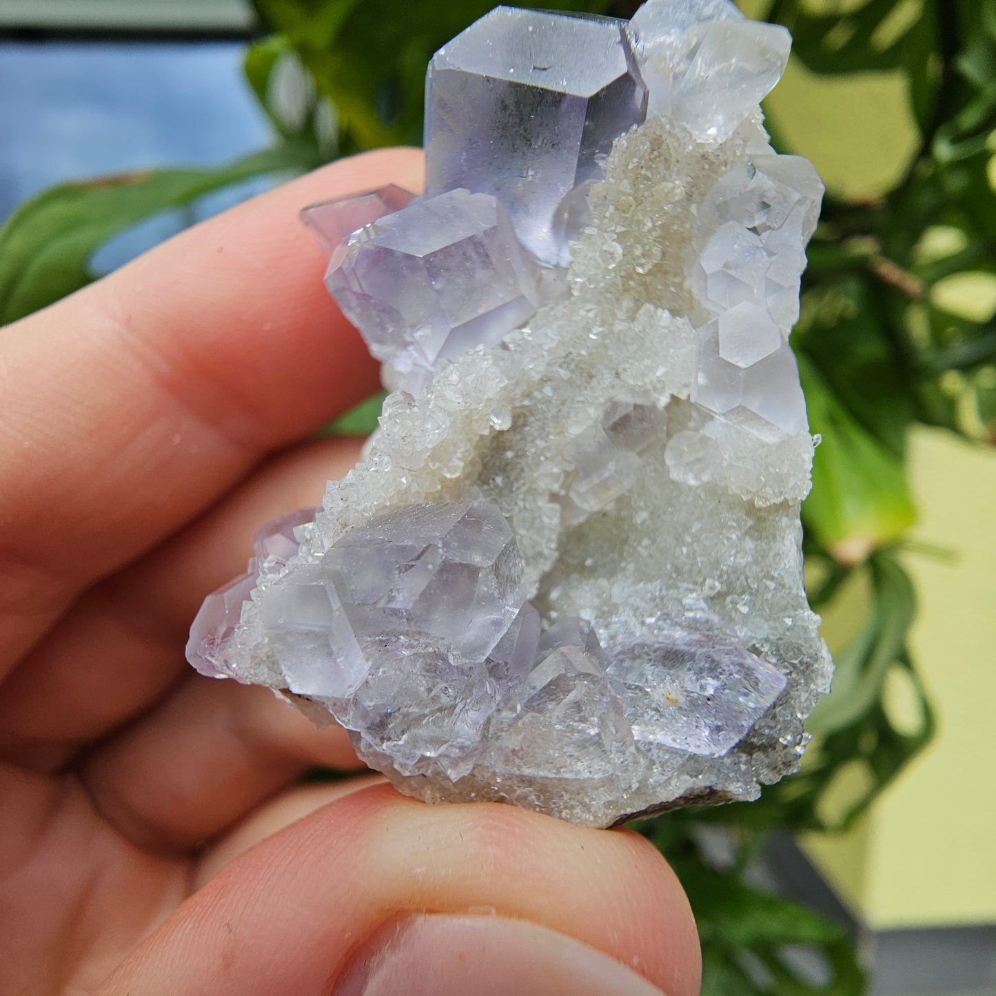 Purple Fluorite from Xiayang Mine #35E