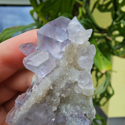 Purple Fluorite from Xiayang Mine #35E