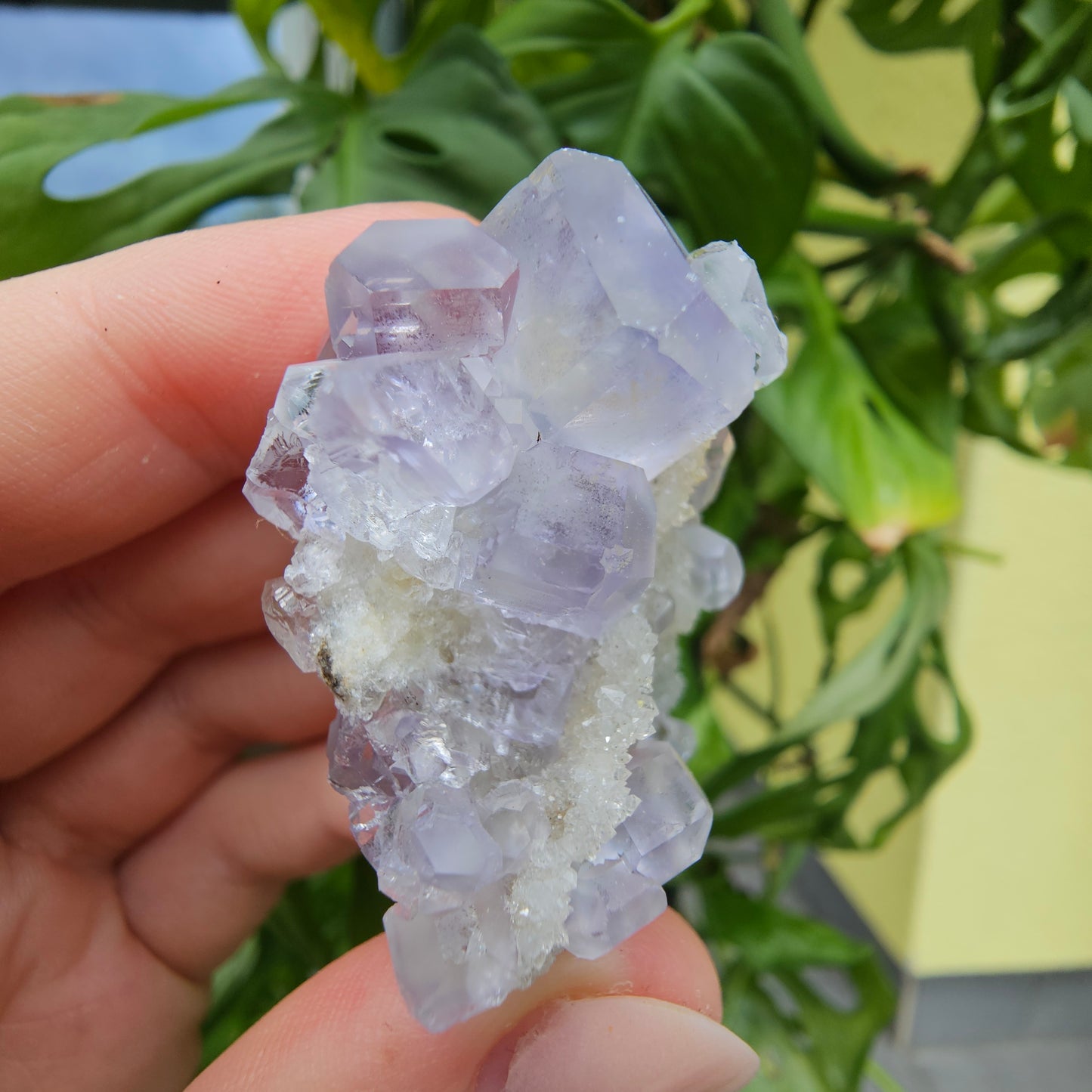 Purple Fluorite from Xiayang Mine #35E