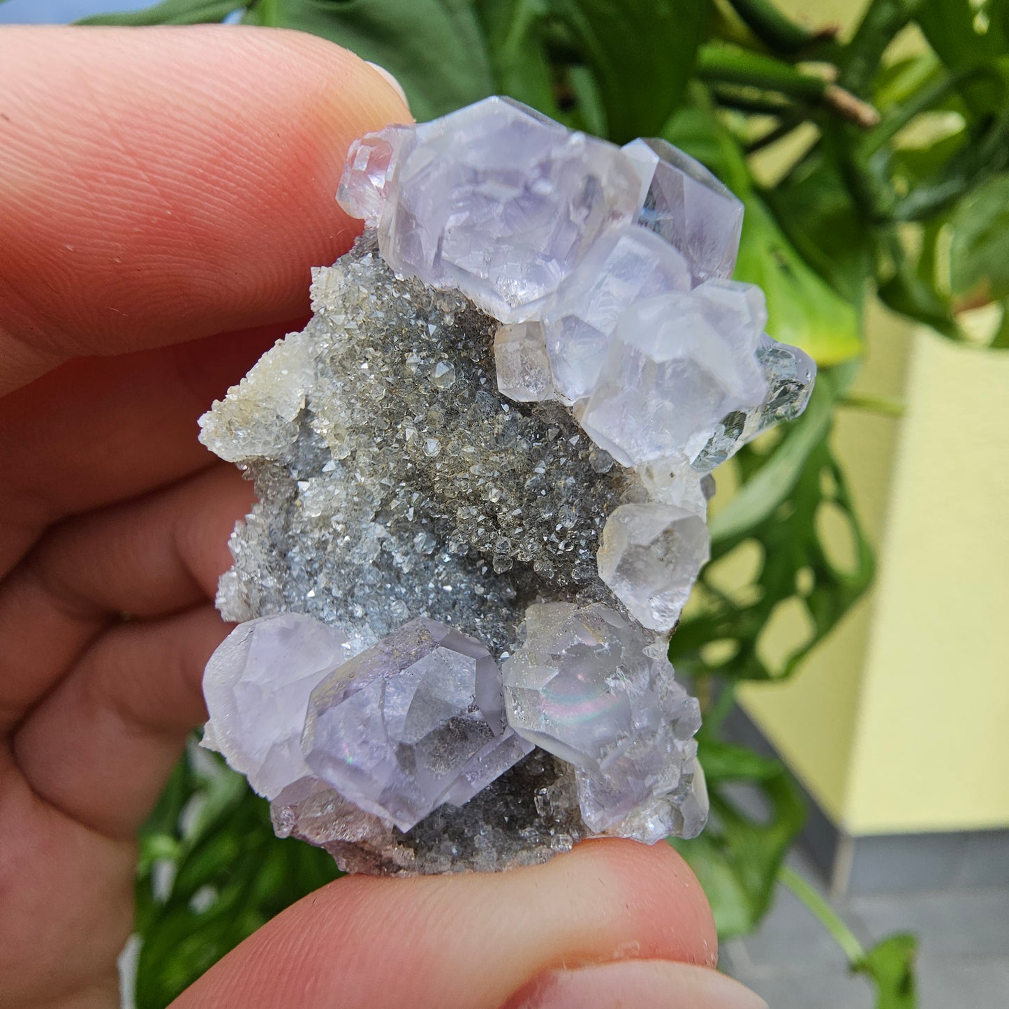 Purple Fluorite from Xiayang Mine #35E