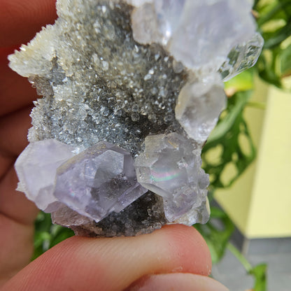 Purple Fluorite from Xiayang Mine #35E