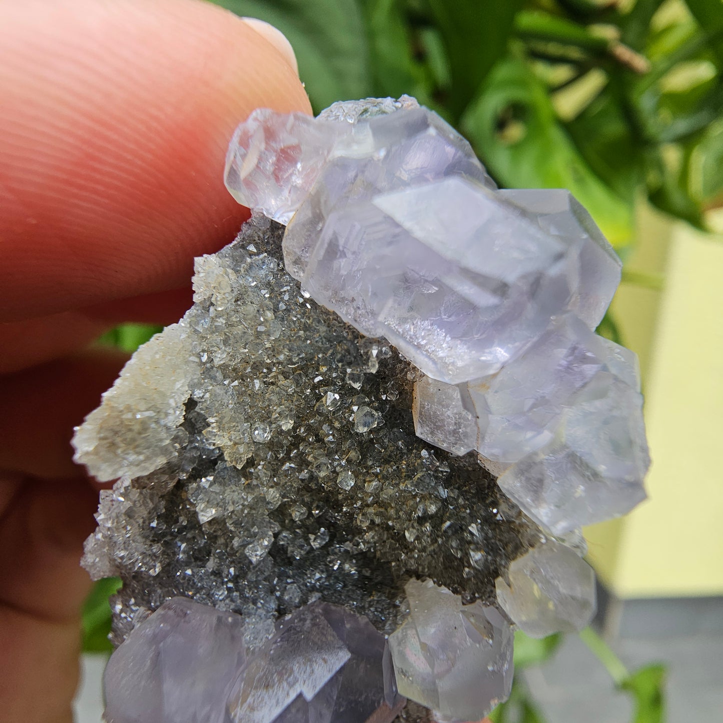 Purple Fluorite from Xiayang Mine #35E