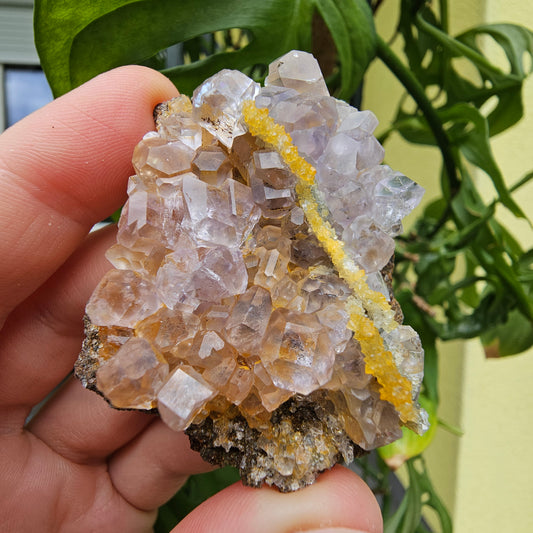 Purple Fluorite from Xiayang Mine #55F