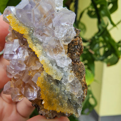 Purple Fluorite from Xiayang Mine #55F