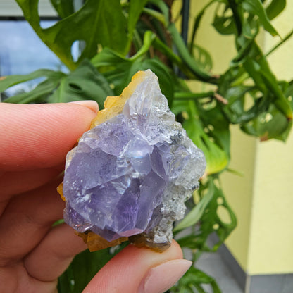 Purple Fluorite from Xiayang Mine #35G