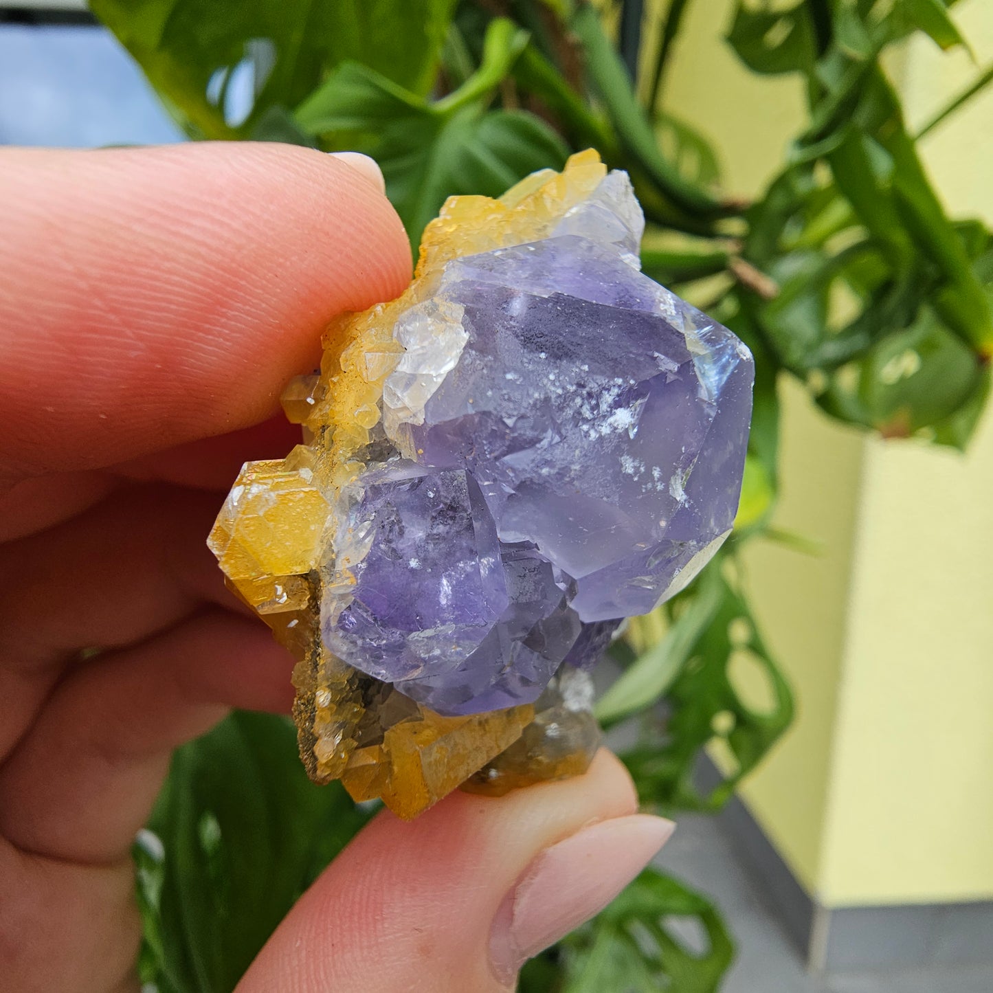 Purple Fluorite from Xiayang Mine #35G