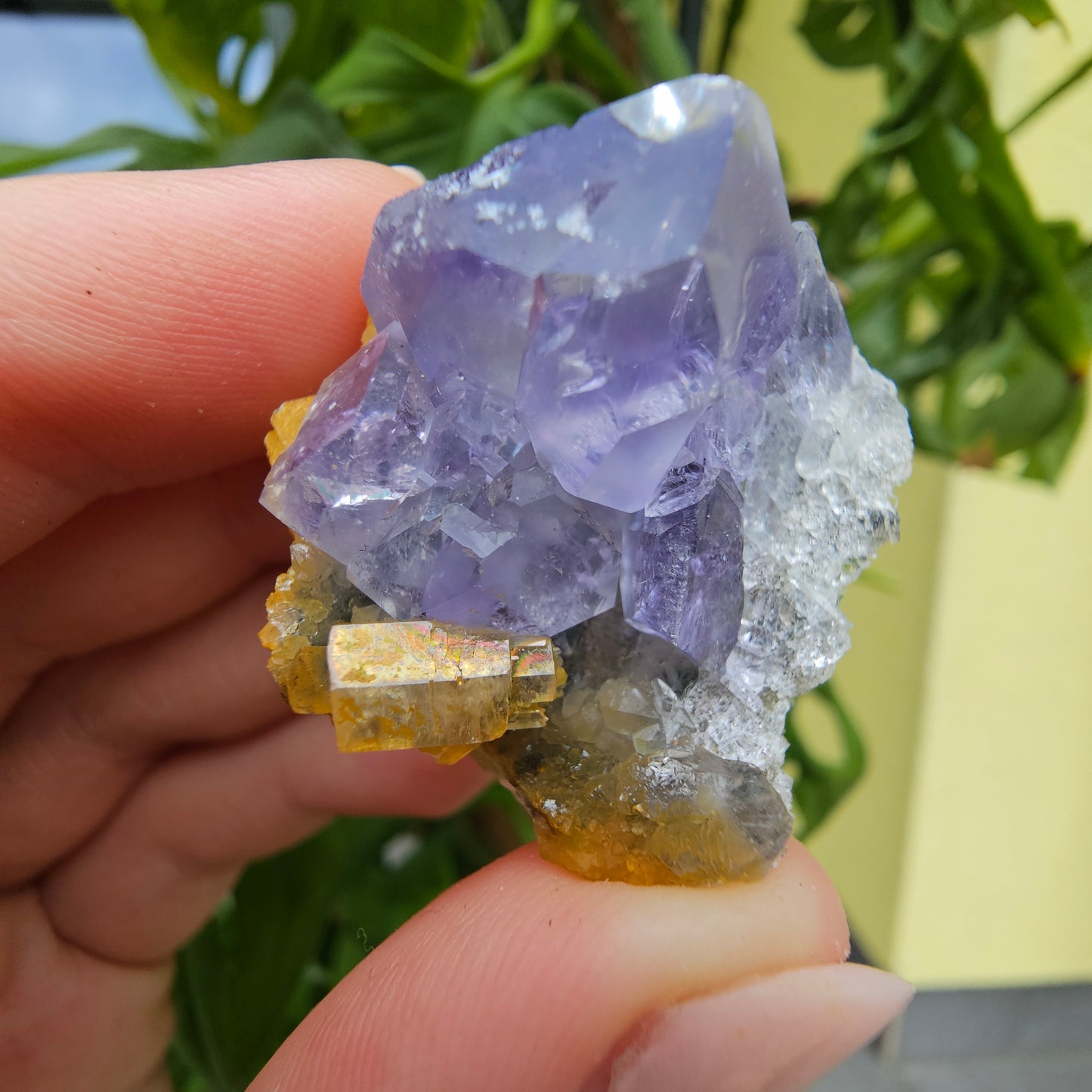 Purple Fluorite from Xiayang Mine #35G