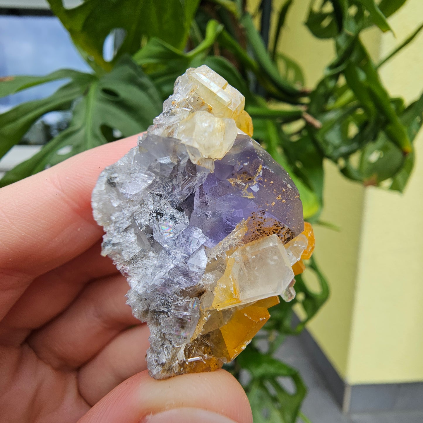 Purple Fluorite from Xiayang Mine #35G