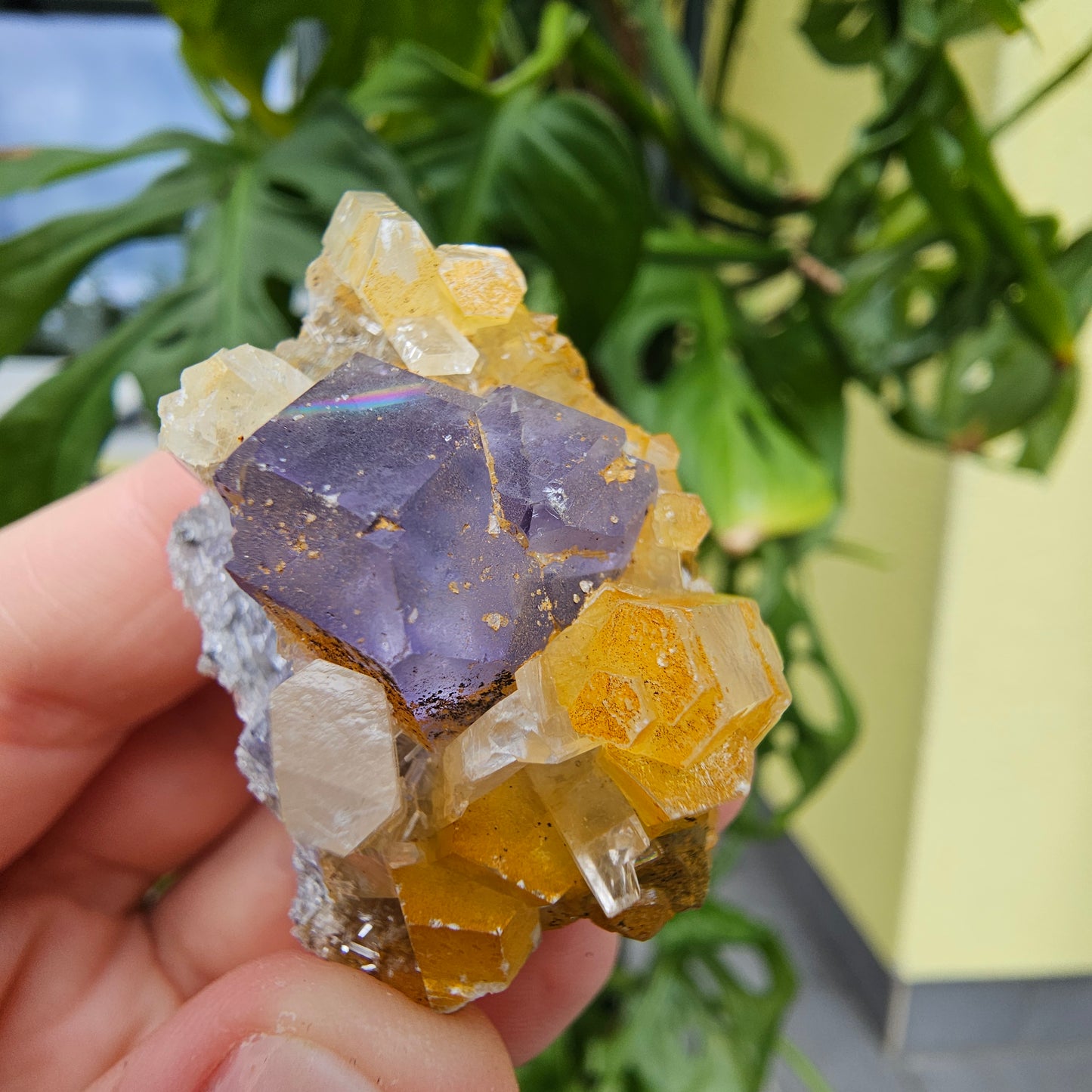 Purple Fluorite from Xiayang Mine #35G