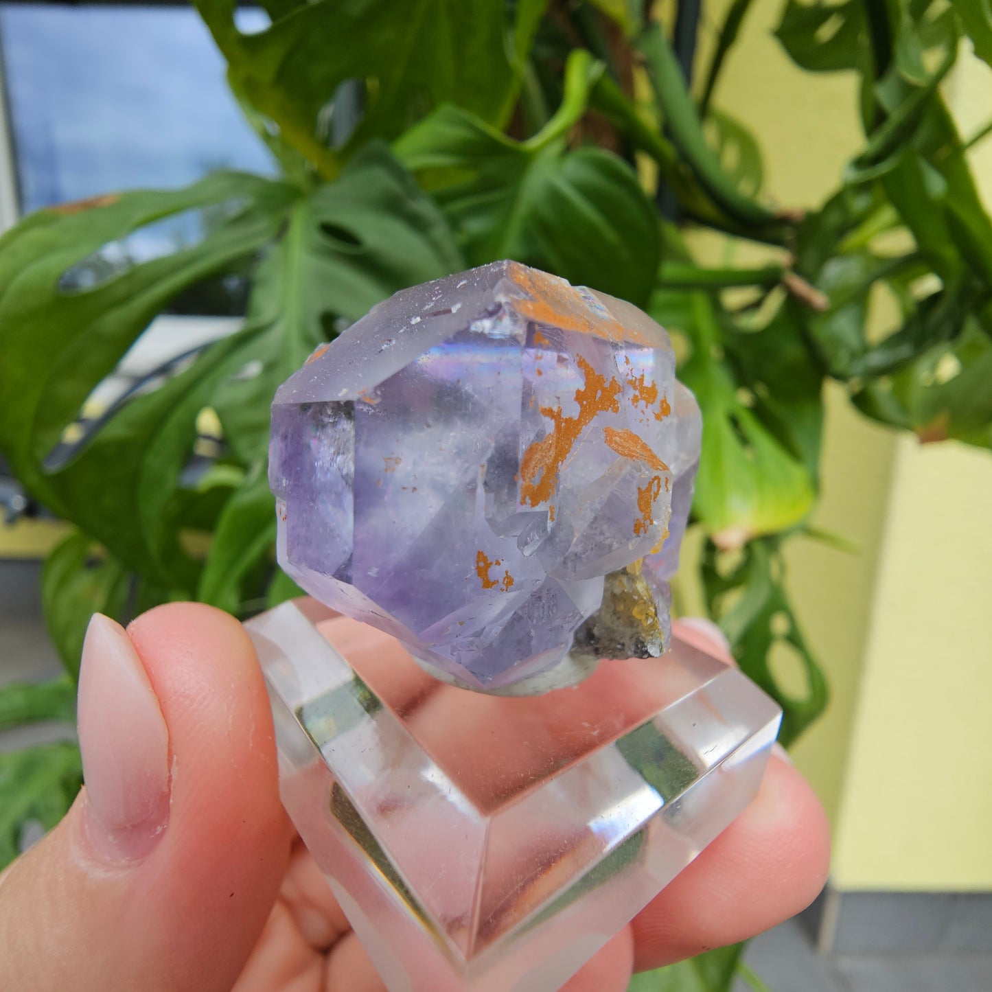 Purple Fluorite from Xiayang Mine #39J