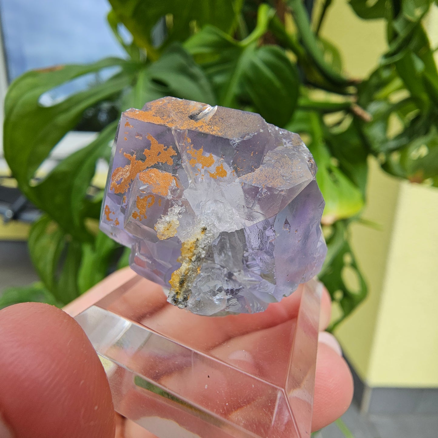 Purple Fluorite from Xiayang Mine #39J