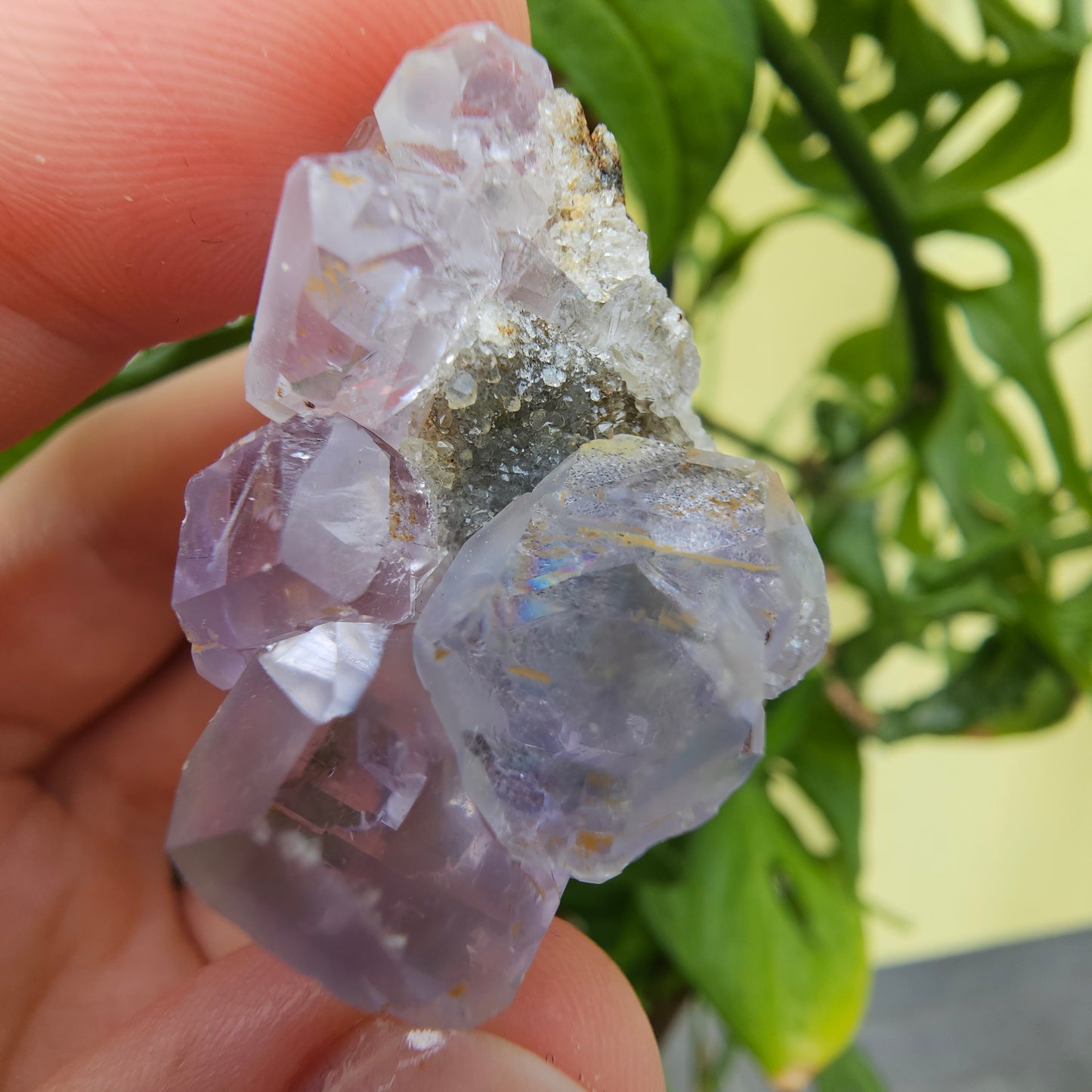 Purple Fluorite from Xiayang Mine #35Q