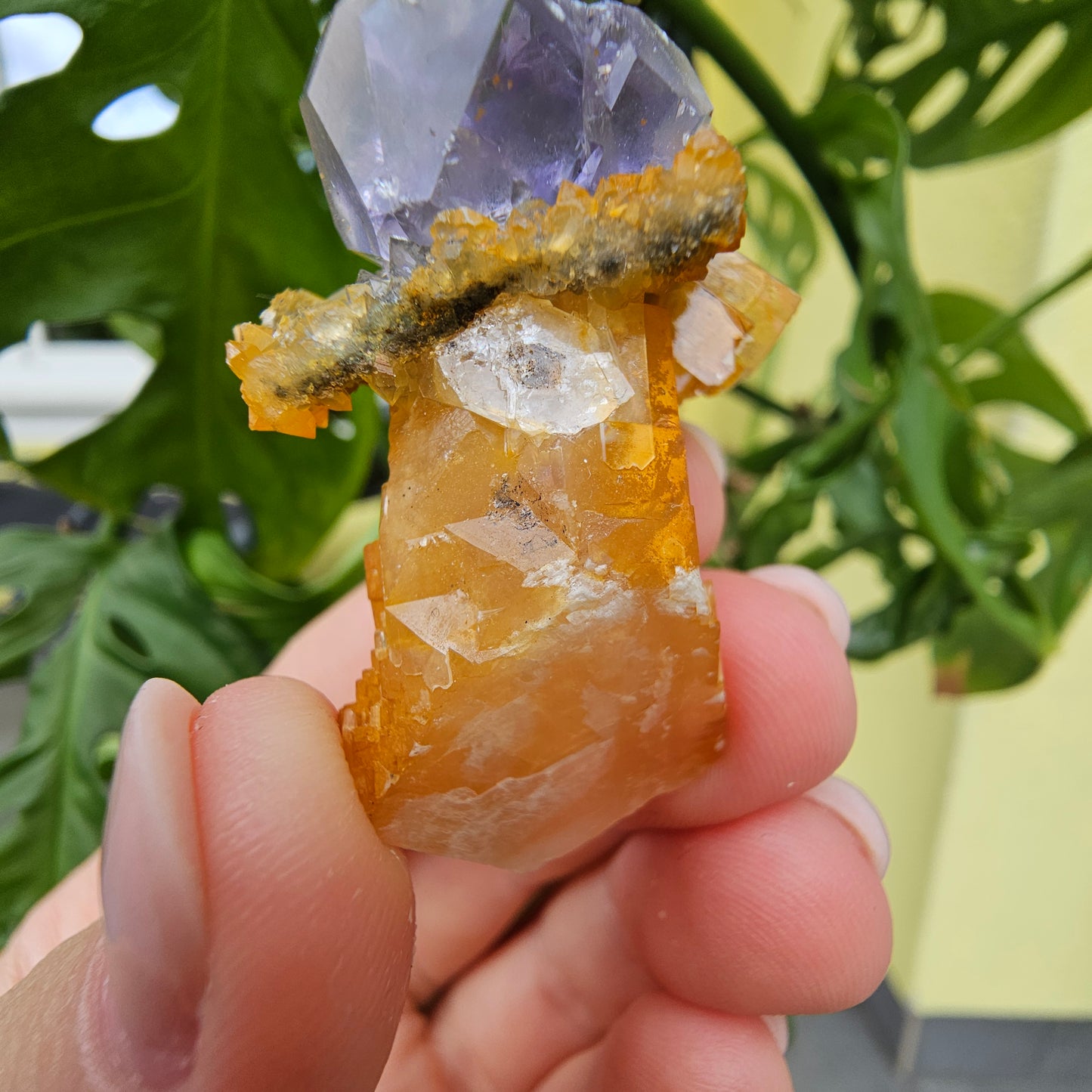 Purple Fluorite from Xiayang Mine #29V