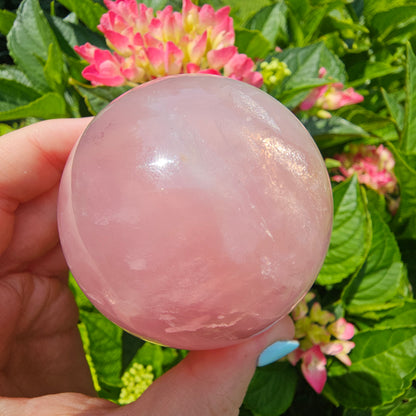 Rose Quartz Sphere #79B