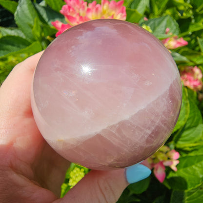 Rose Quartz Sphere #79B