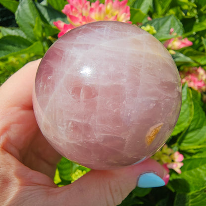 Rose Quartz Sphere #79B