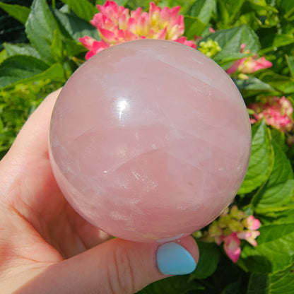 Rose Quartz Sphere #79B