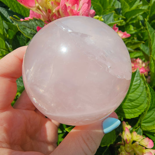 Rose Quartz Sphere #72C