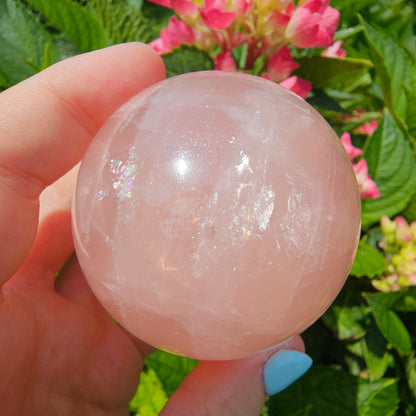 Rose Quartz Sphere #65D