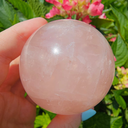 Rose Quartz Sphere #65D