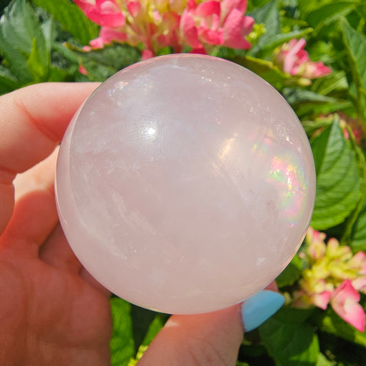 Rose Quartz Sphere #49E