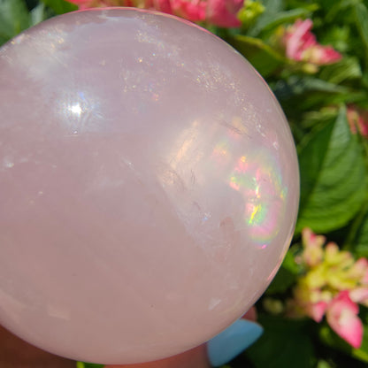 Rose Quartz Sphere #49E