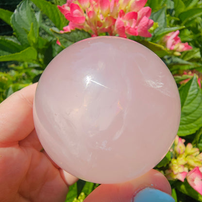 Rose Quartz Sphere #49E