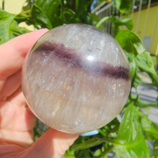 Light-coloured Fluorite Sphere #55A