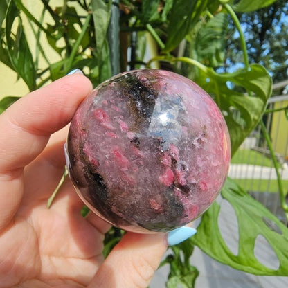 Rhodonite Sphere #59A