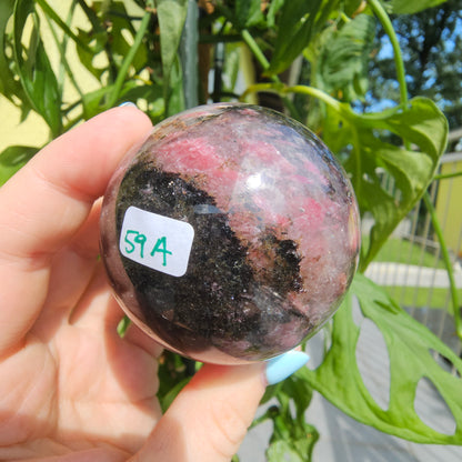 Rhodonite Sphere #59A