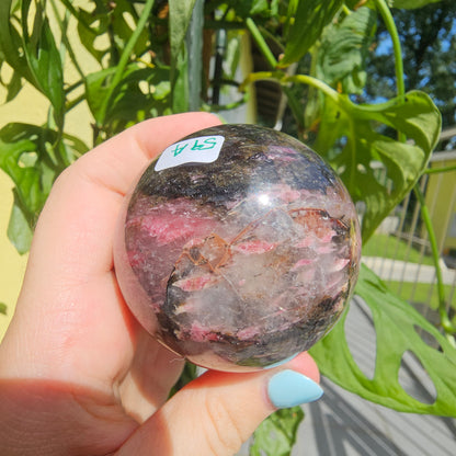 Rhodonite Sphere #59A