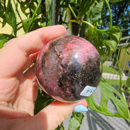 Rhodonite Sphere #59A