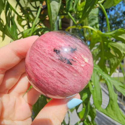 Rhodonite Sphere #39D