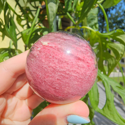 Rhodonite Sphere #39D