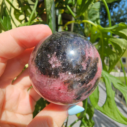 Rhodonite Sphere #39D