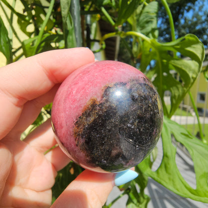 Rhodonite Sphere #39D