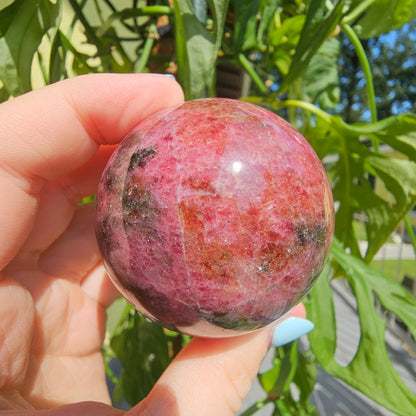 Rhodonite Sphere #59F