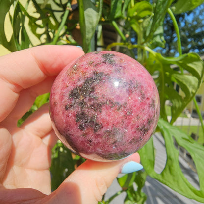 Rhodonite Sphere #59F