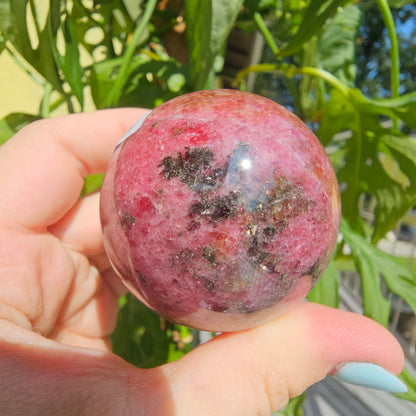 Rhodonite Sphere #59F