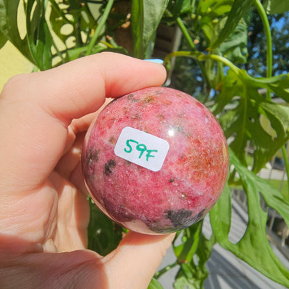 Rhodonite Sphere #59F