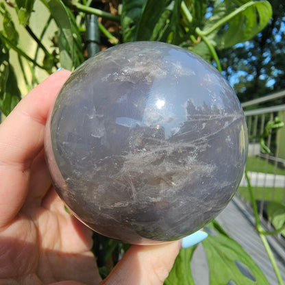 Blue Rose Quartz Sphere #69A