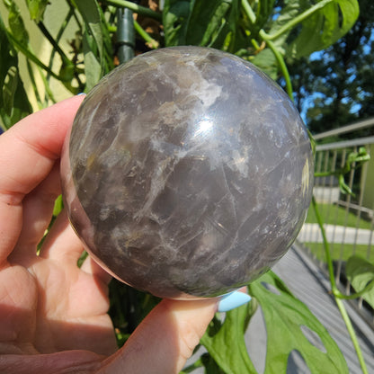 Blue Rose Quartz Sphere #69A