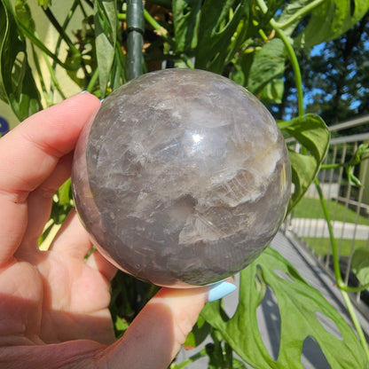 Blue Rose Quartz Sphere #69A