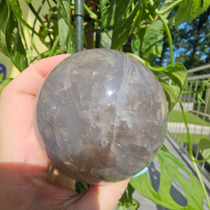 Blue Rose Quartz Sphere #69A