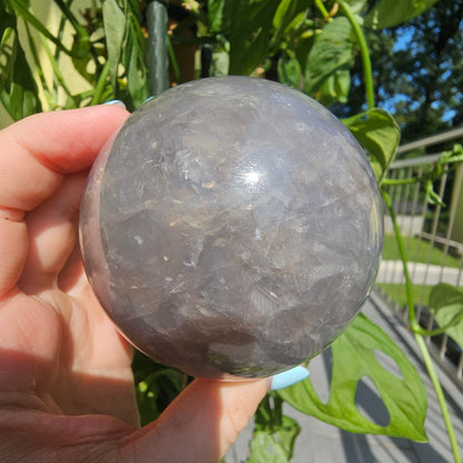 Blue Rose Quartz Sphere #69A