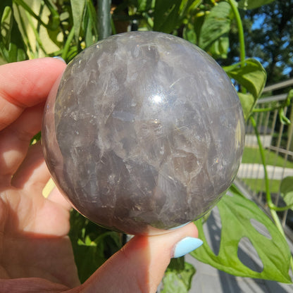 Blue Rose Quartz Sphere #69A