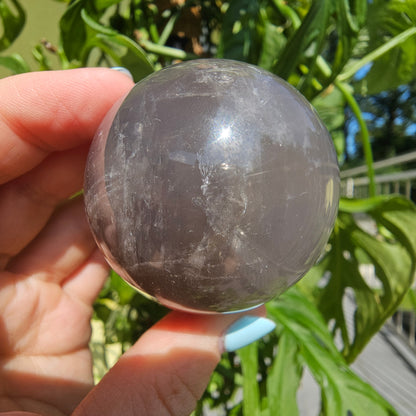 Blue Rose Quartz Sphere #25C