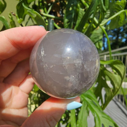 Blue Rose Quartz Sphere #25C